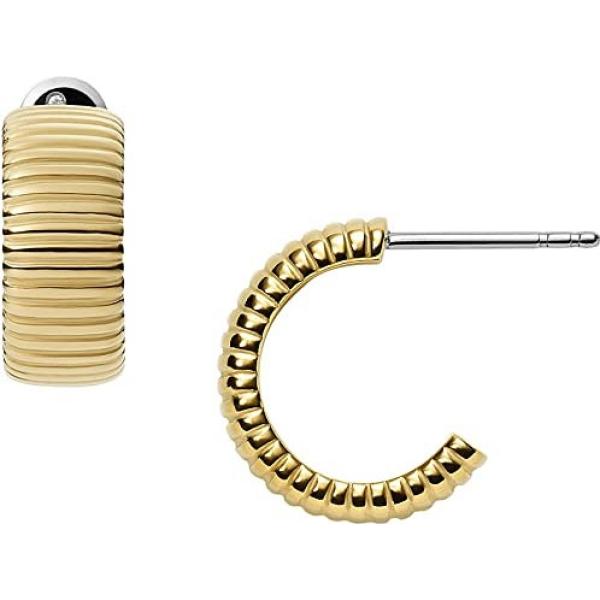 orecchini Fossil marrone