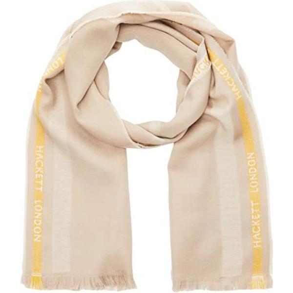 sciarpe Hackett London marrone con stampe