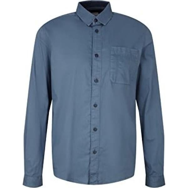 camicie Tom Tailor blu