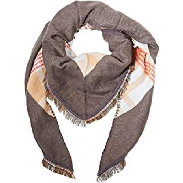 sciarpe Esprit marrone a quadri