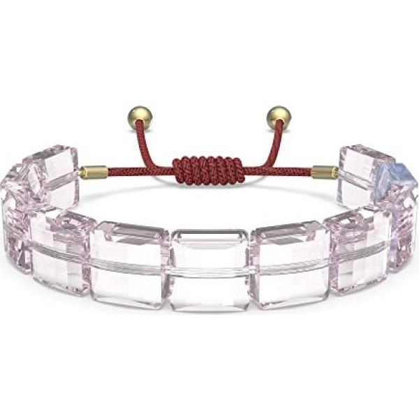 braccialetti Swarovski bianco a quadri