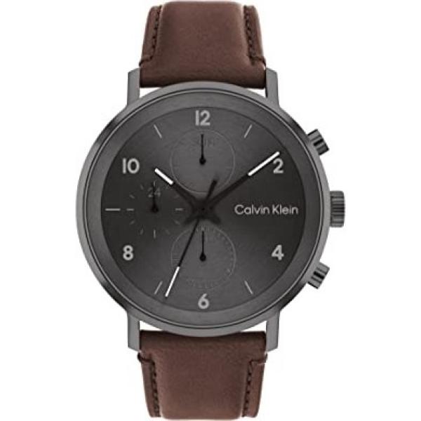 orologi analogici Calvin Klein grigio