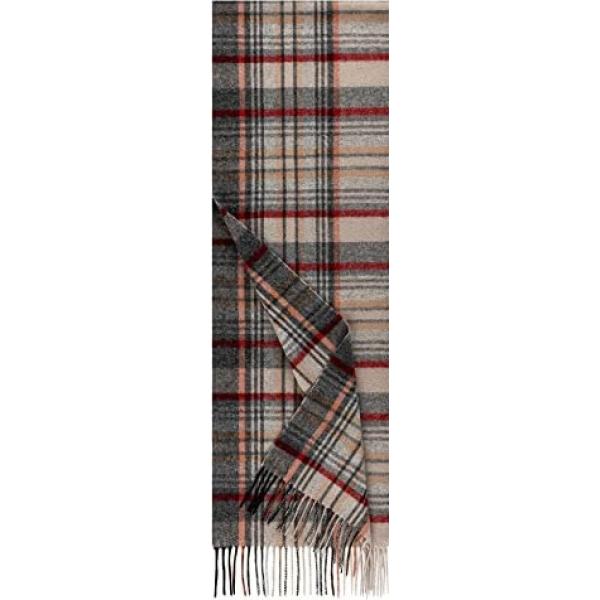 sciarpe Roeckl grigio scozzese
