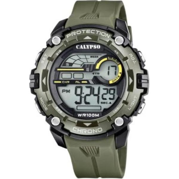 orologi digitali Calypso verde