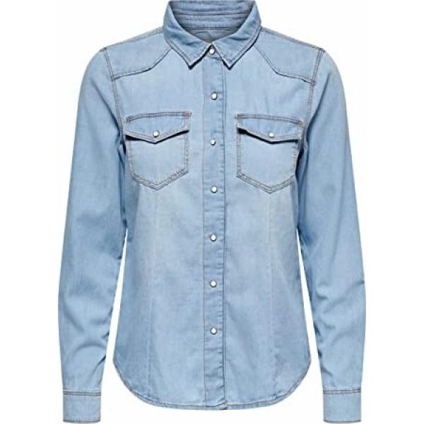 camicie Only blu