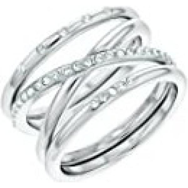 anelli Calvin Klein bianco