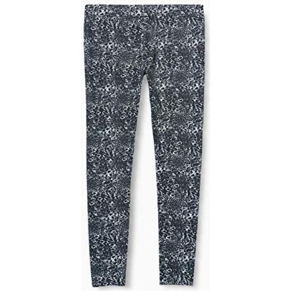 leggings Urban Classics nero con stampe