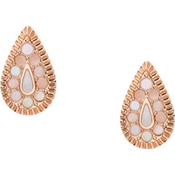 orecchini Fossil marrone