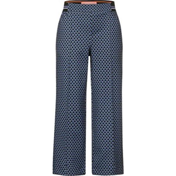 pantaloni culotte Street One blu