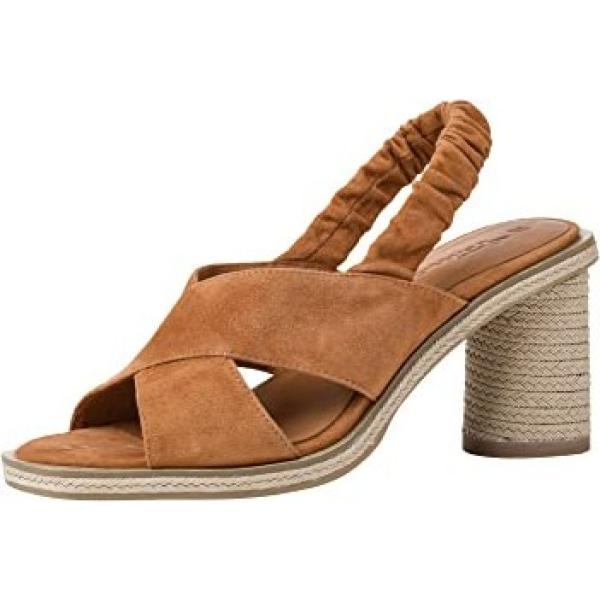 sandali col tacco Tamaris marrone