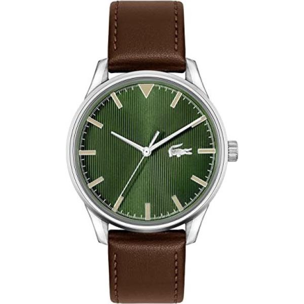 orologi analogici Lacoste marrone a righe