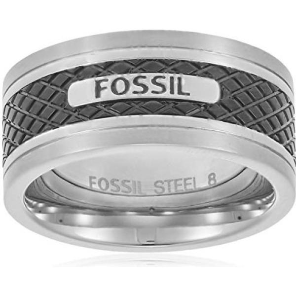 anelli Fossil grigio