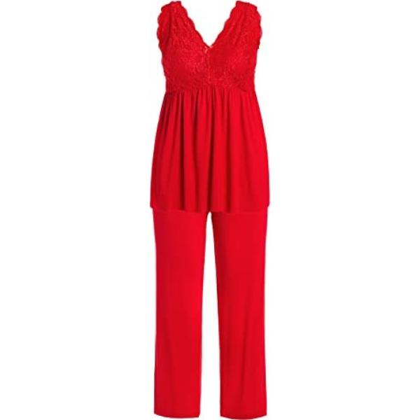 pigiama Ulla Popken rosso