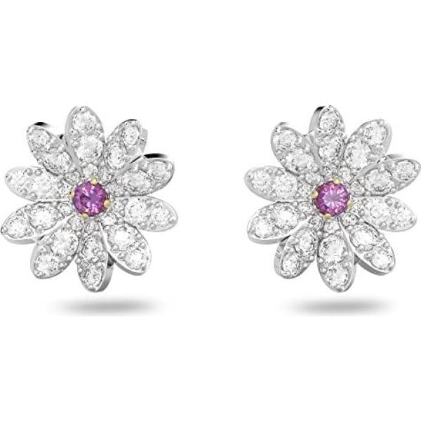 orecchini Swarovski grigio