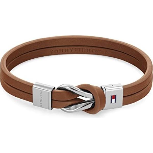 braccialetti Tommy Hilfiger marrone