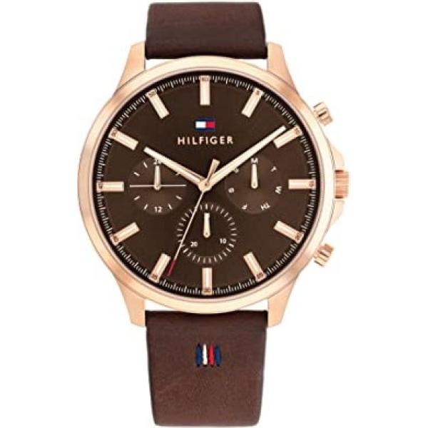 orologi analogici Tommy Hilfiger marrone