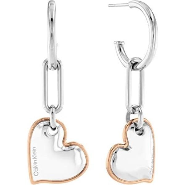 orecchini Calvin Klein bianco
