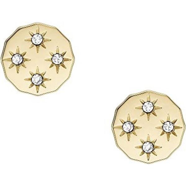 orecchini Fossil marrone