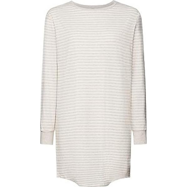 camicie da notte Esprit grigio a righe