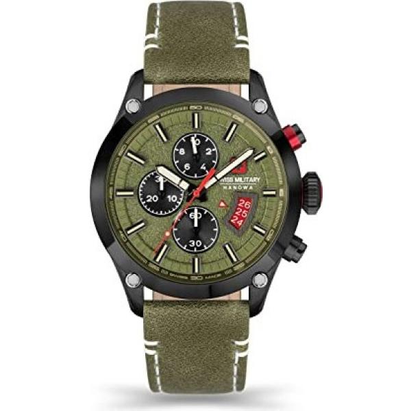 orologi analogici Swiss Military verde