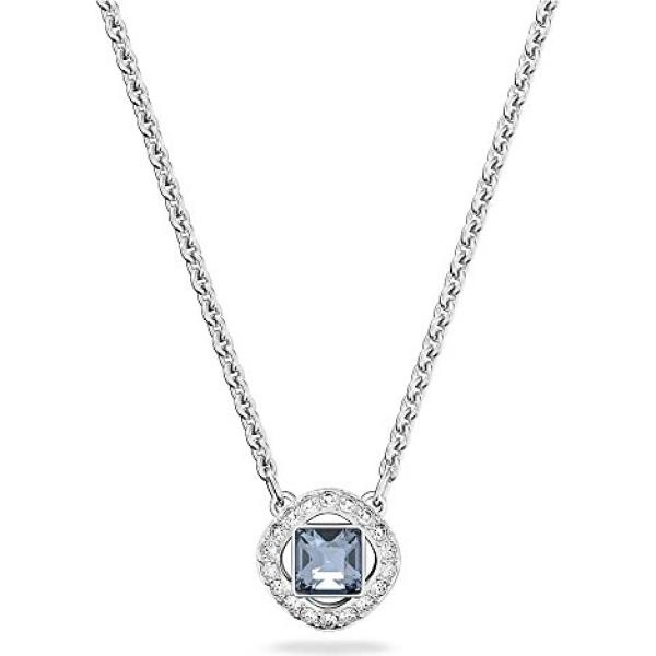 orecchini Swarovski grigio a quadri