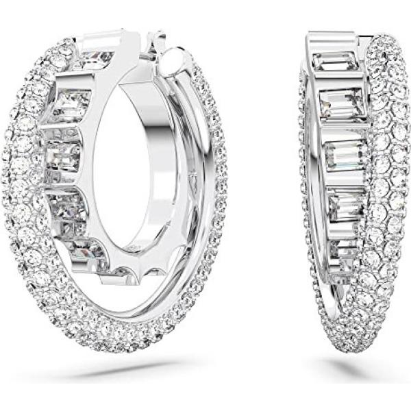 orecchini Swarovski bianco