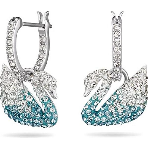 orecchini Swarovski grigio