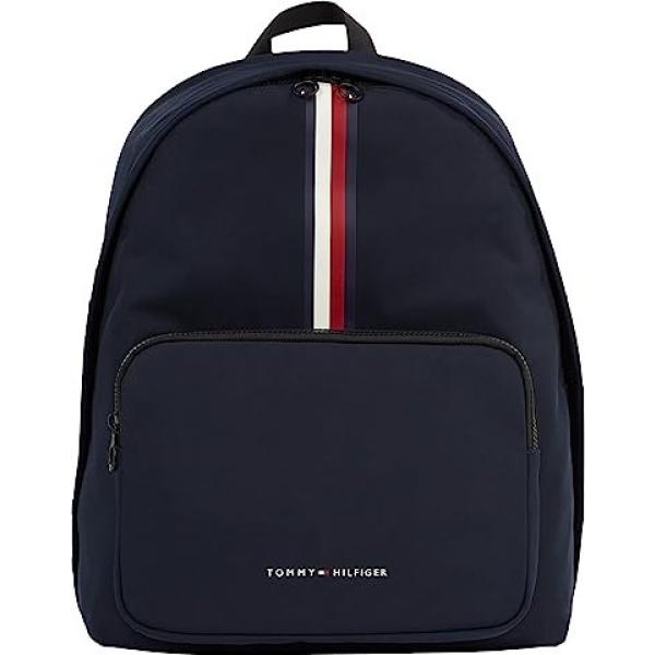 borse sportive Tommy Hilfiger nero a righe