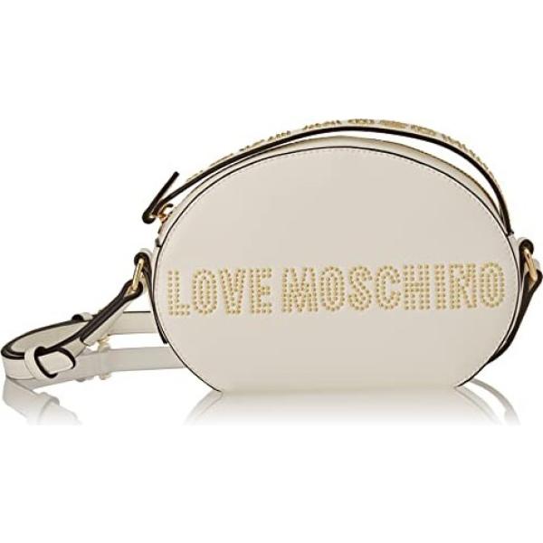 borse a spalla Love Moschino bianco