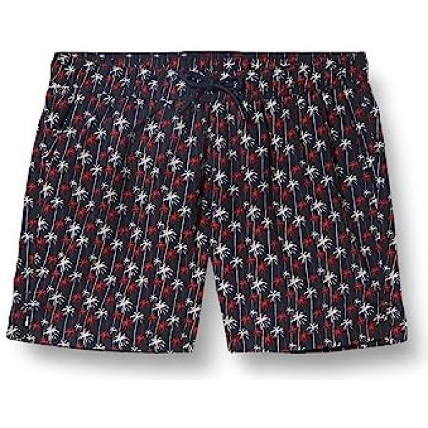 costumi S.Oliver nero con stampe