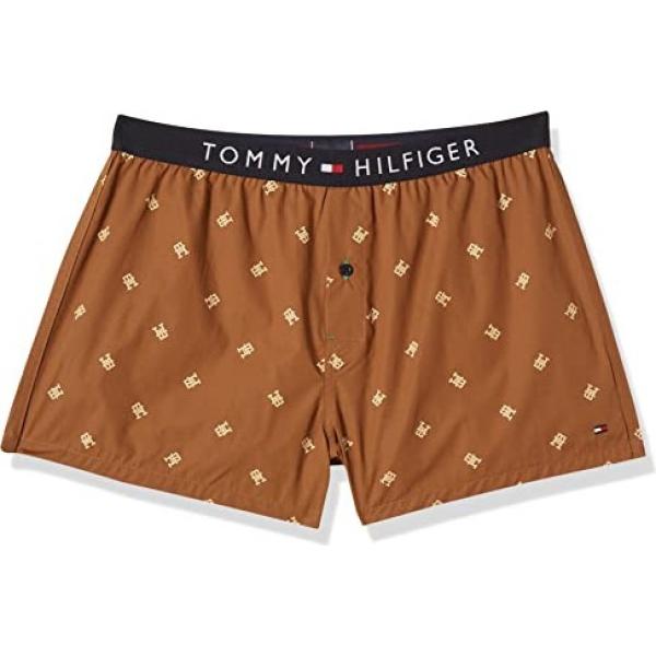 boxer Tommy Hilfiger marrone con stampe