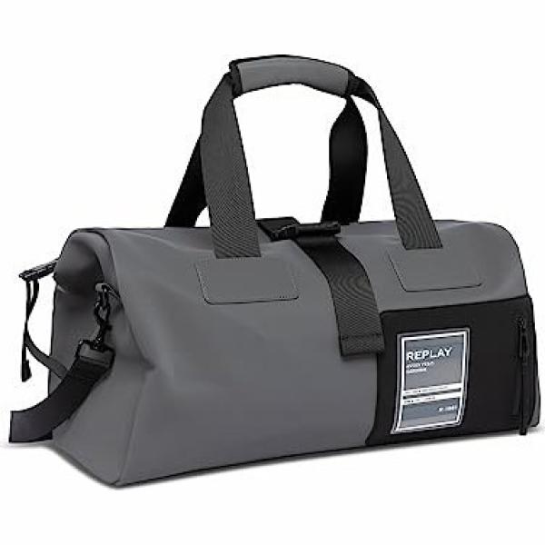 borse sportive Replay grigio