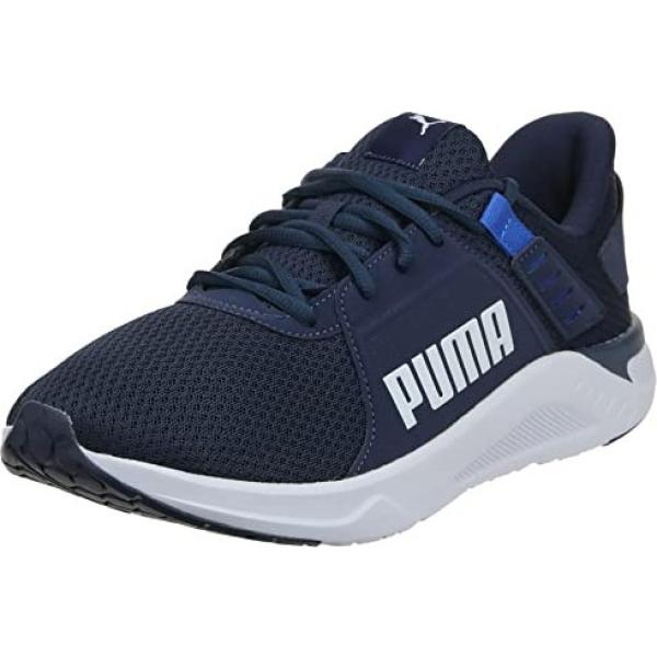 scarpe sportive Puma blu con stampe