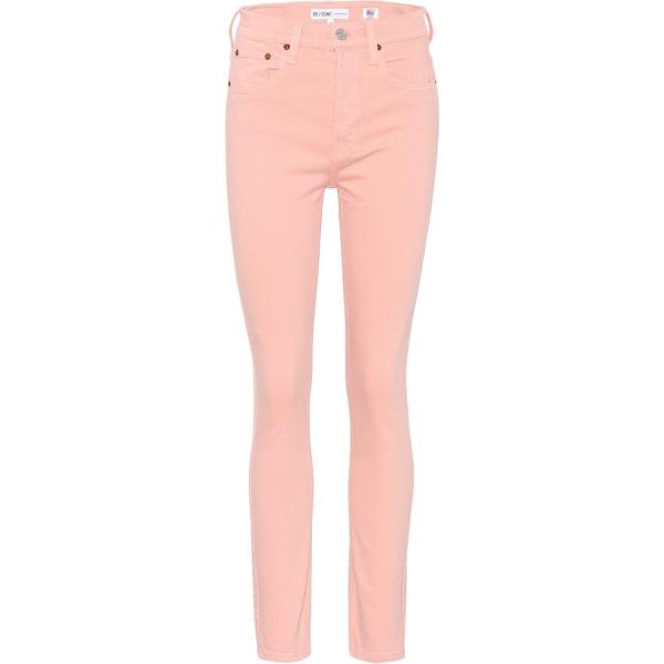 jeans skinny Re/Done arancione