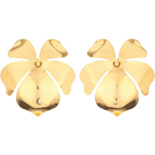 orecchini Jennifer Behr arancione a fiori