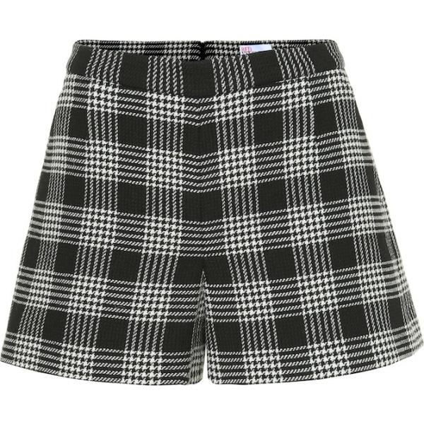 shorts REDValentino nero a quadri