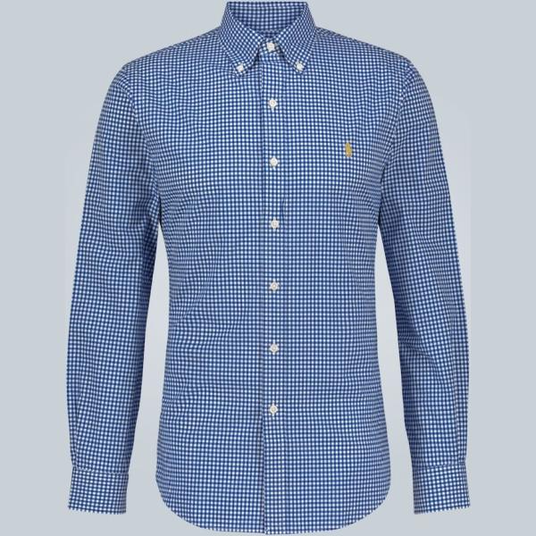 camicie Polo Ralph Lauren blu a quadri
