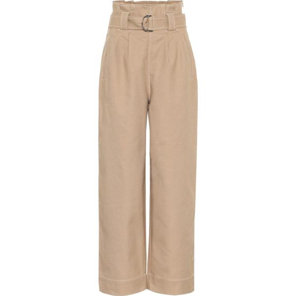pantaloni Ganni marrone