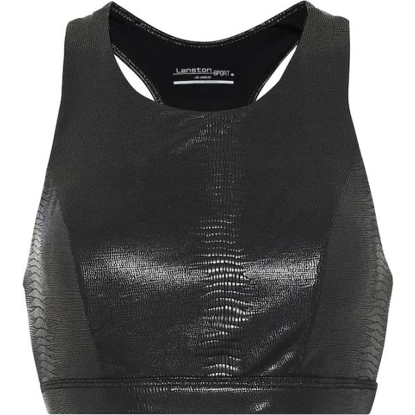 top Lanston Sport nero animalier