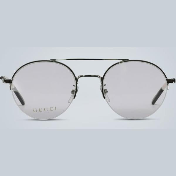 occhiali da sole Gucci grigio a righe