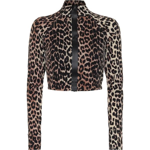 pullovers Ganni nero animalier