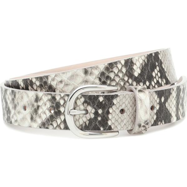 cinture Isabel Marant grigio animalier