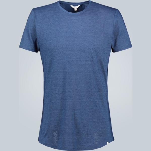 t-shirts Orlebar Brown bleu