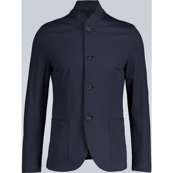 vestes Harris Wharf London bleu
