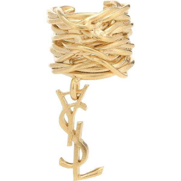 boucles doreilles Saint Laurent jaune
