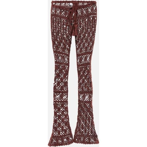 pantalon  Anna Kosturova blanc