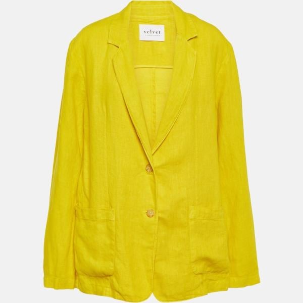 blazers Velvet jaune