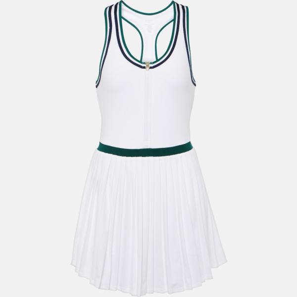 Robe courte femme blanc neige court à fermeture éclair polyester Varley