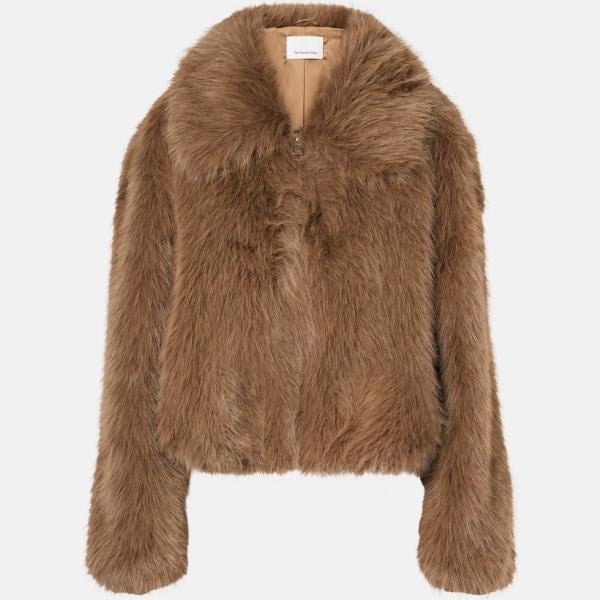 fausses fourrures The Frankie Shop marron