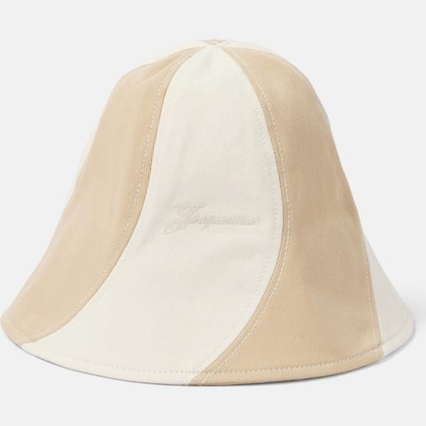 chapeaux Jacquemus blanc